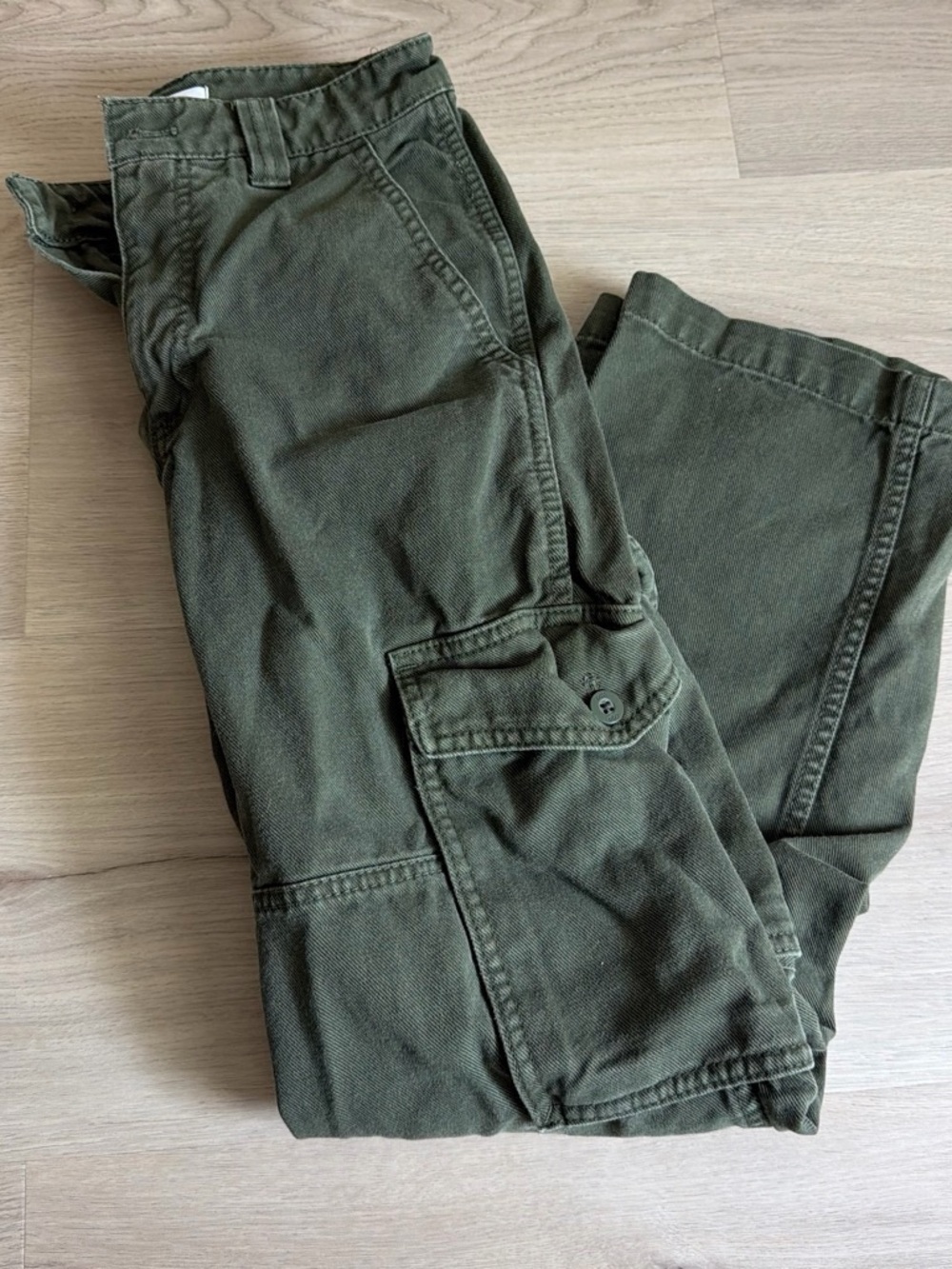Women’s Olive Green Cargo Pants